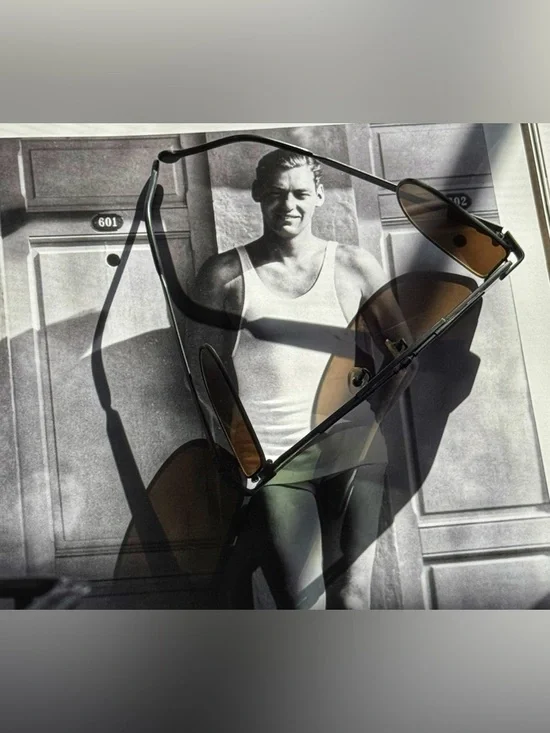 LA Eyeworks Black Rectangular Sunglasses with Side Shields, Unisex - Picture 10 of 14